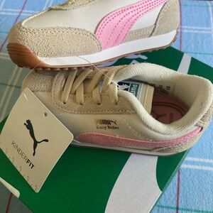Puma Kids Sneakers - Pink and Tan